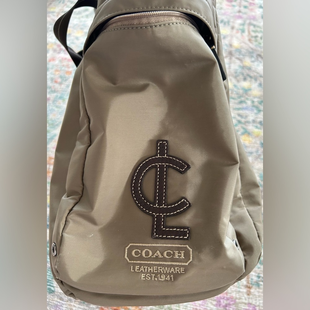 Coach Rare Retired XL Nylon Bag NºD05M- 5372 - Picture 6 of 16